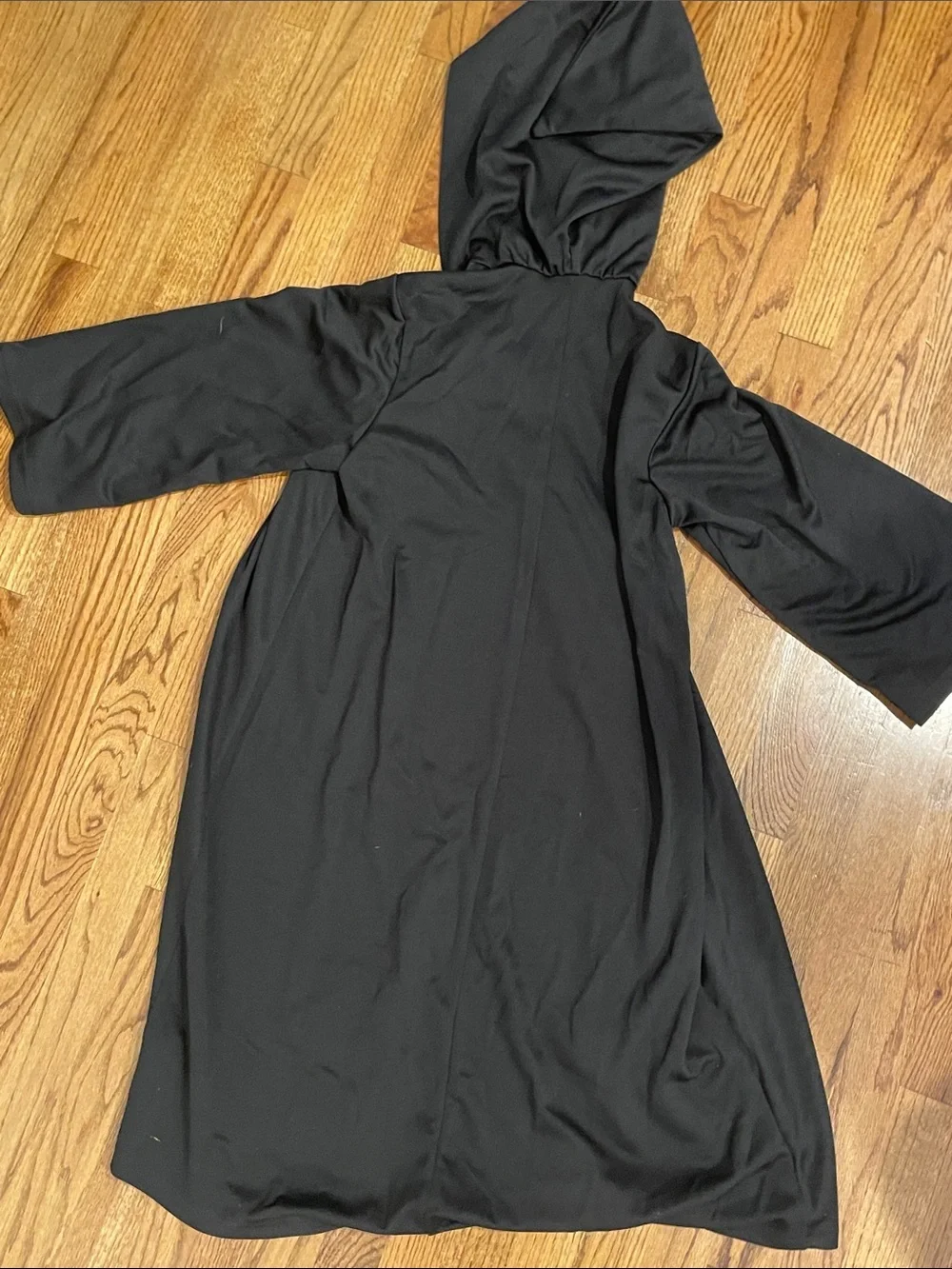 Harry Potter Spirit Black Hooded Coat with Red Lining and Gryffindor Crest youth